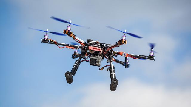 Prototip drone en Grau de Robòtica La Salle URL