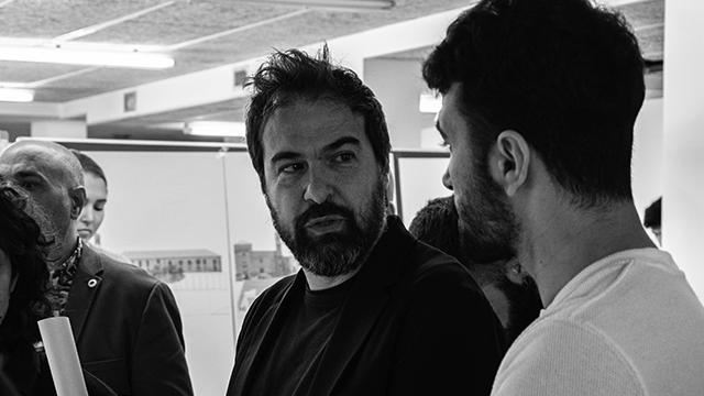 Fabrizio Barozzi, durant la Visiting Unit al Design Studio