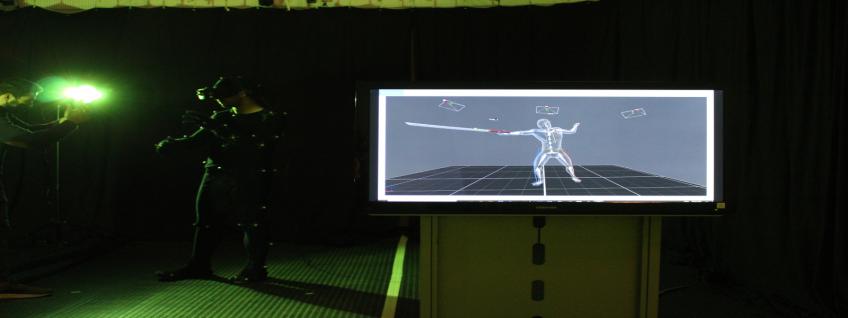 Laboratorio captura de movimiento La Salle Campus Barcelona